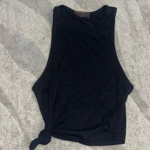 Naked Wardrobe Lori Harvey tie up top